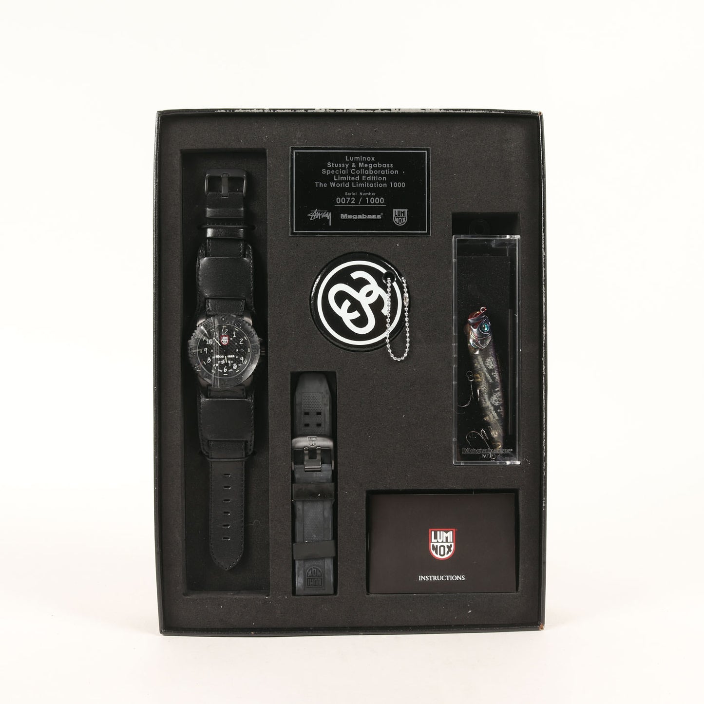 ×LUMINOX ×MEGABASS 世界1000本限定 ミリタリー 腕時計 / ウォッチ