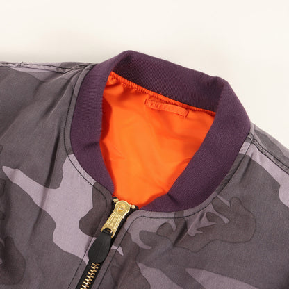 23AW ×新世紀エヴァンゲリオン 初号機&碇シンジ MA-1 フライトジャケット / ボンバージャケット