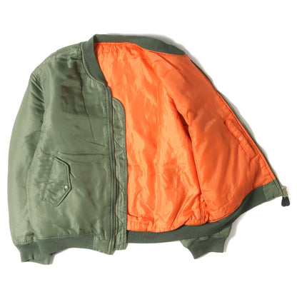 [ラフシモンズ元ネタ] MA-1 ナイロン フライトジャケット / ボンバージャケット