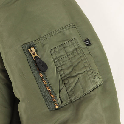 [ラフシモンズ元ネタ] MA-1 ナイロン フライトジャケット / ボンバージャケット