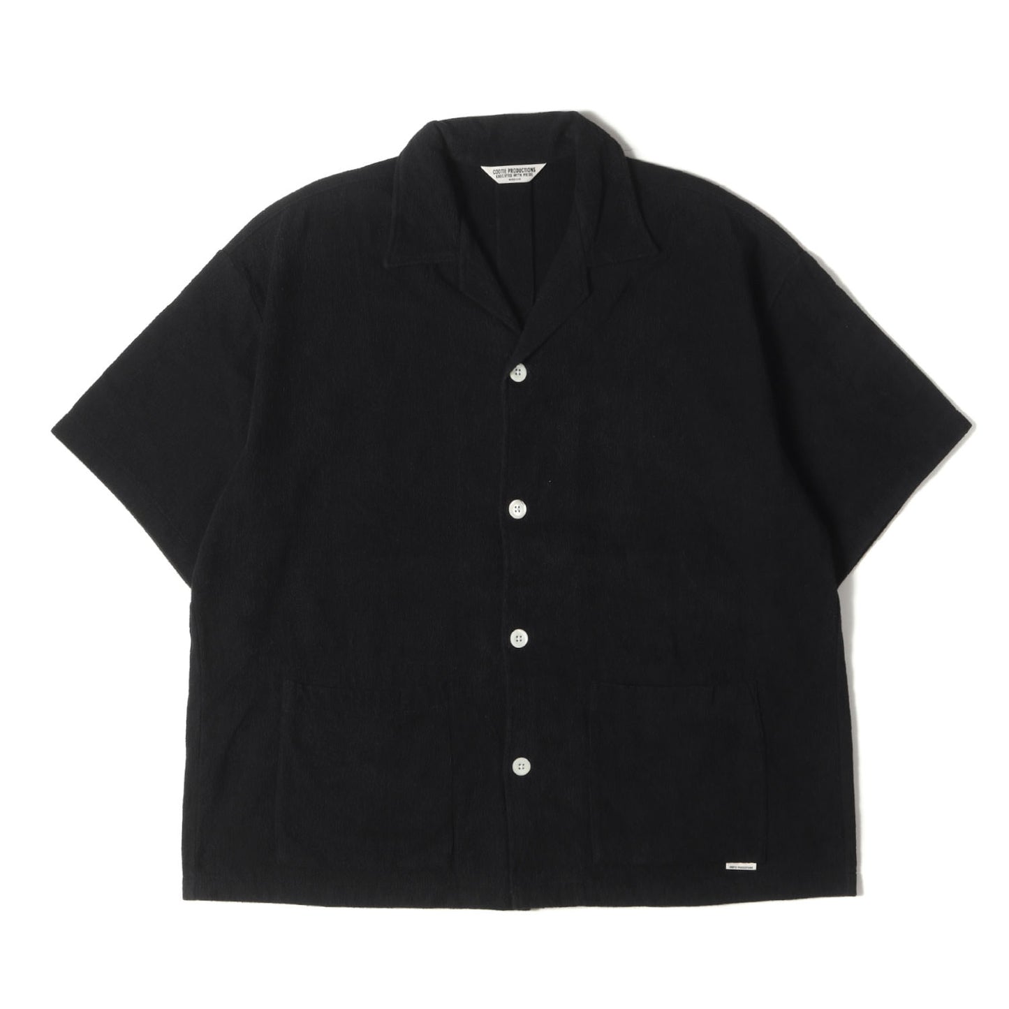 22SS ストレッチ パイル オープンカラー 半袖シャツ(Pile Open Collar S/S Shirt)