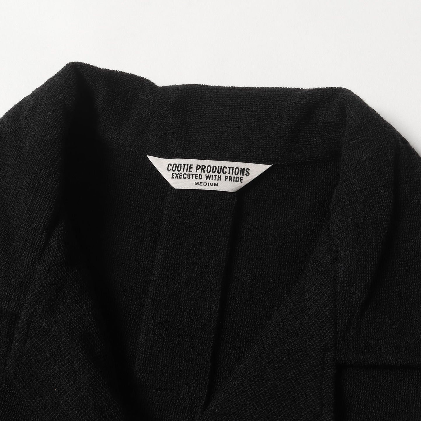 22SS ストレッチ パイル オープンカラー 半袖シャツ(Pile Open Collar S/S Shirt)