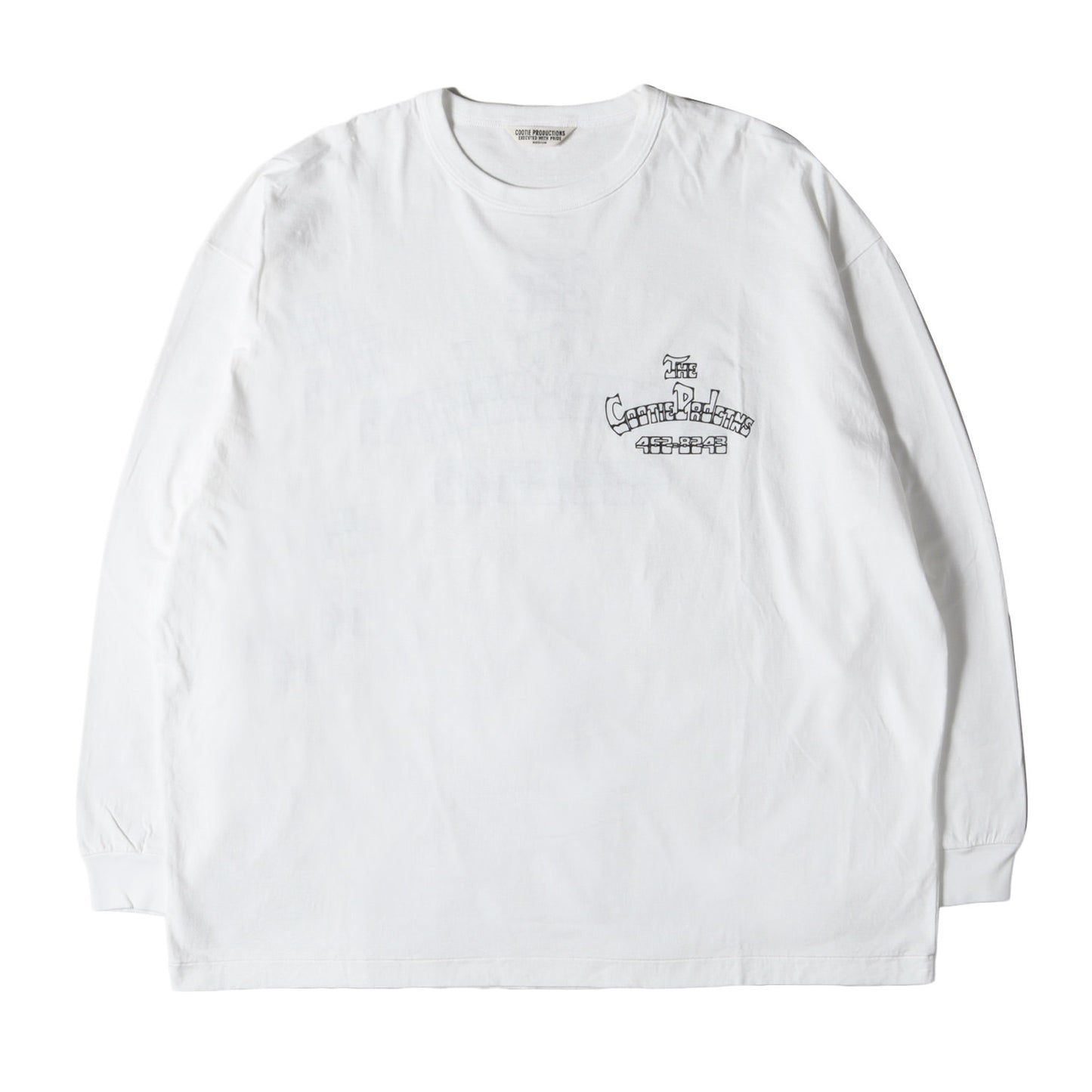 23SS グラフィック オーバーサイズ ロングスリーブ Tシャツ(Print Oversized L/S Tee)