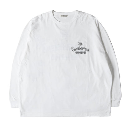 23SS グラフィック オーバーサイズ ロングスリーブ Tシャツ(Print Oversized L/S Tee)