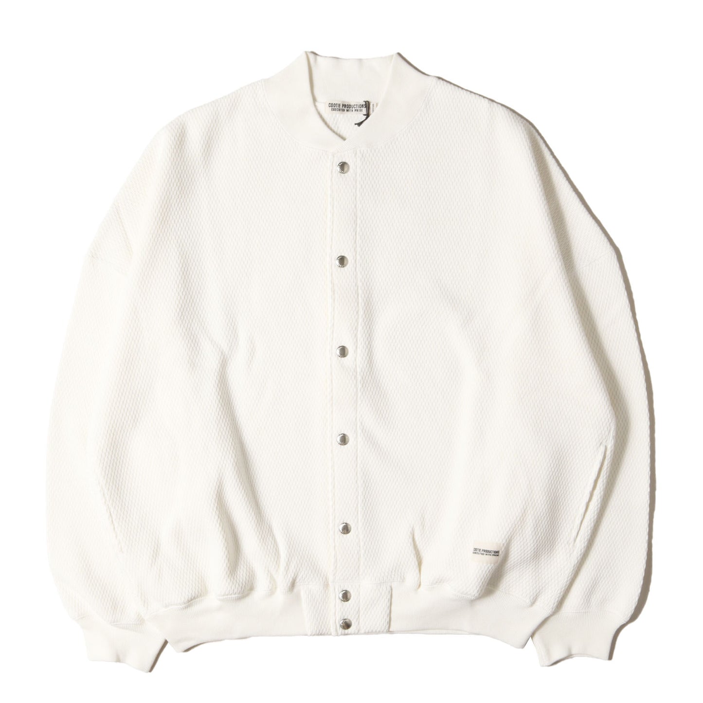 23AW ヘビーサーマル スナップボタン カーディガン(Heavy Oz Honeycomb Snap Cardigan)