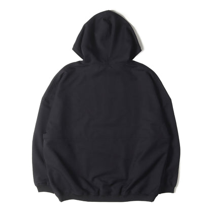 23SS ポリエステルツイル ハーフジップ パーカー(Polyester Twill Half Zip Hoodie)