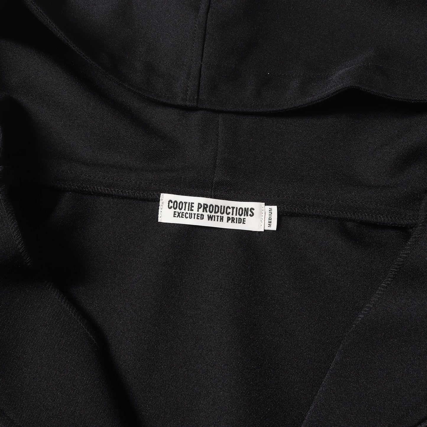 23SS ポリエステルツイル ハーフジップ パーカー(Polyester Twill Half Zip Hoodie)