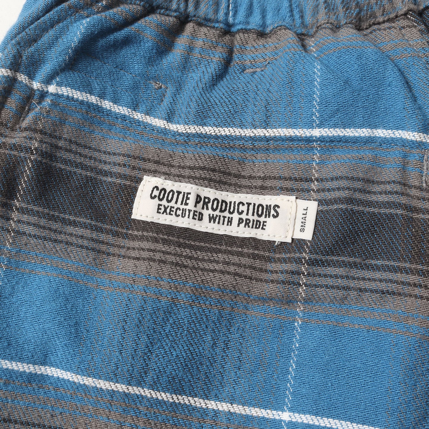 21AW オンブレチェック フランネル イージーパンツ(Ombre Nel Check Easy Pants)