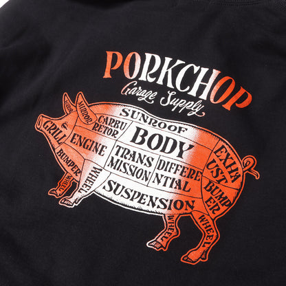 ポークグラフィック スウェットパーカー