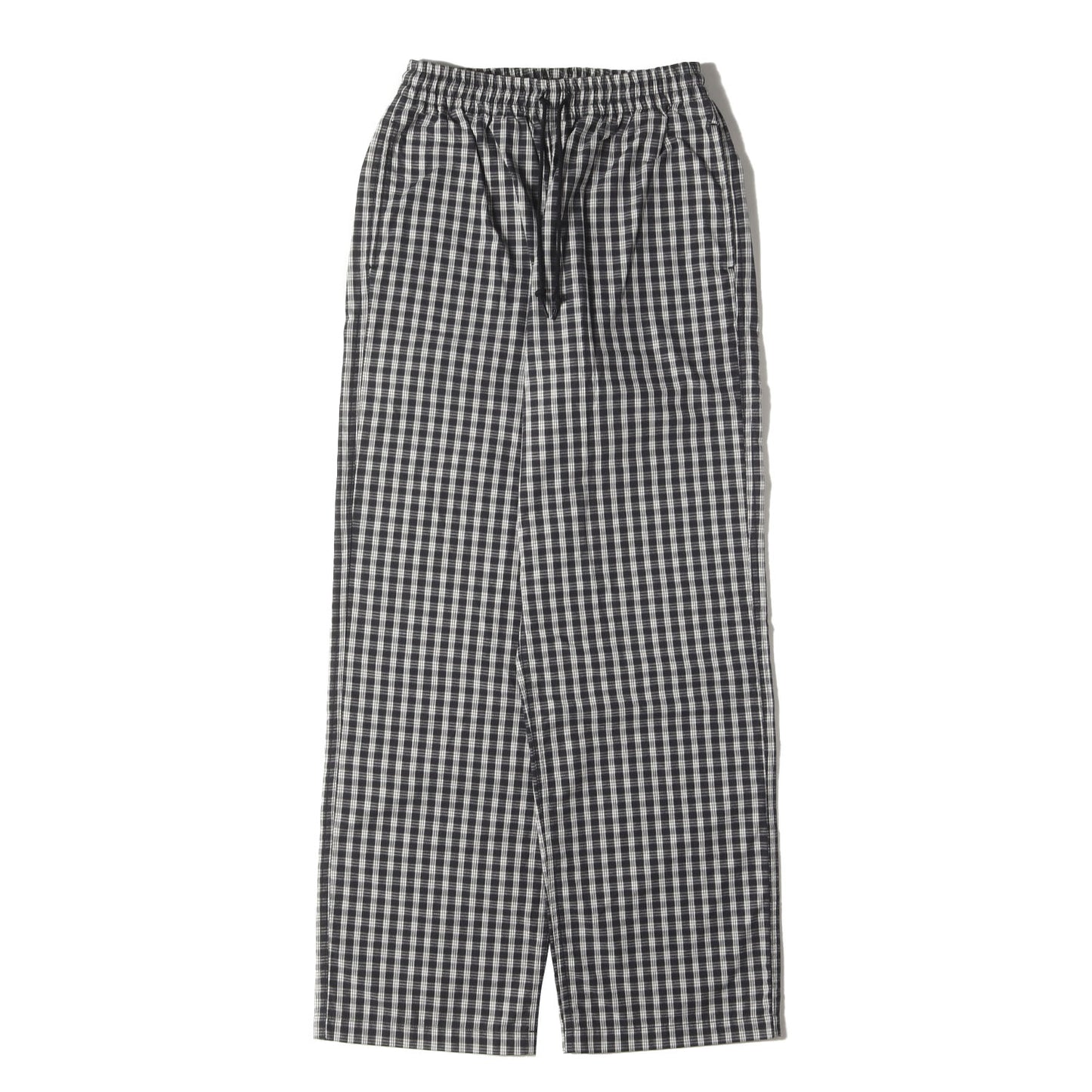 24SS ドビーチェック イージーパンツ(Dobby Check Easy Pants)