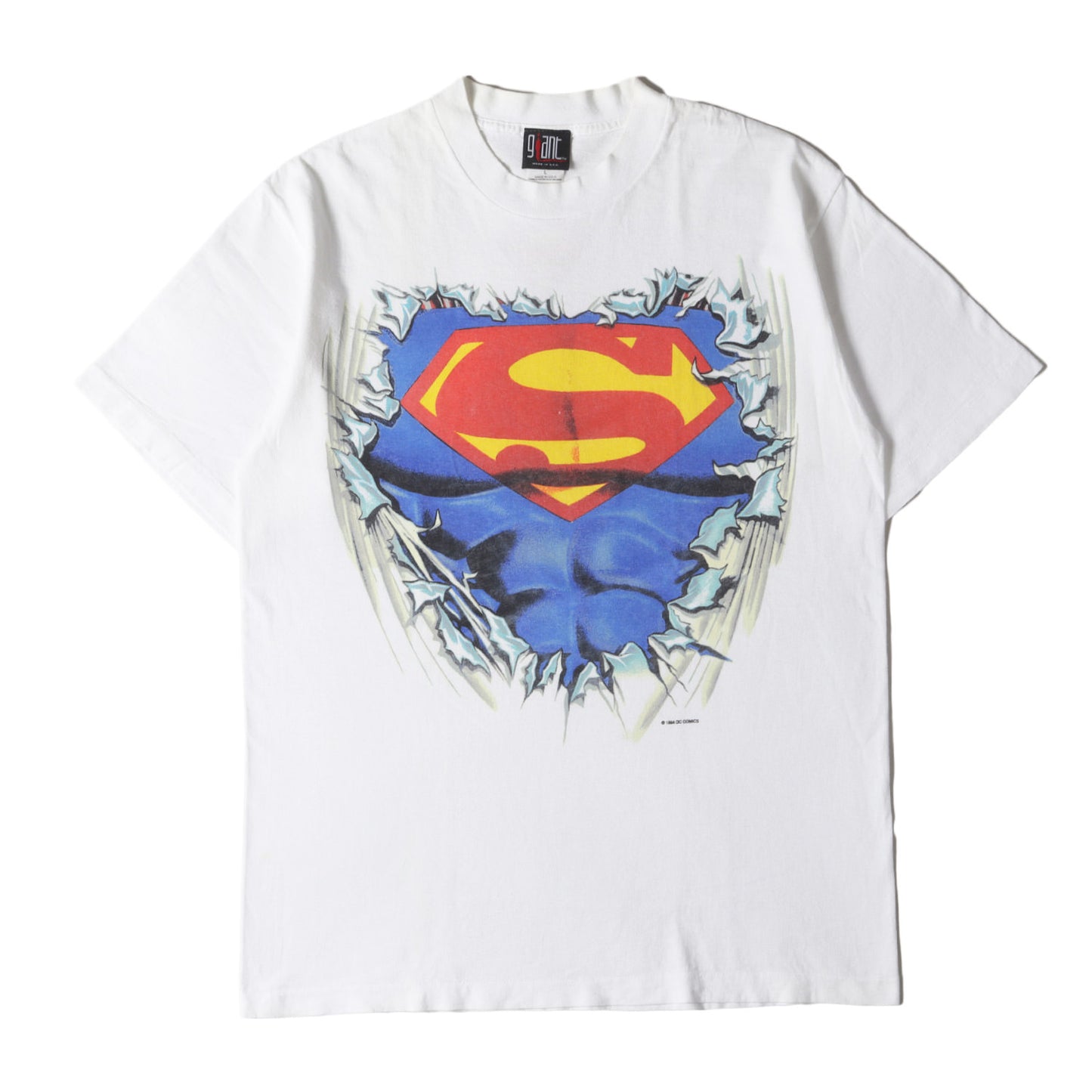 90s DC COMICS スーパーマン Tシャツ(giantボディ / USA製)