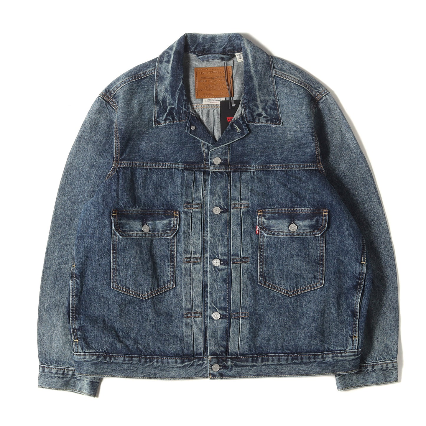 ヴィンテージ加工 2nd トラッカー デニムジャケット(TYPE II TRUCKER JACKET)