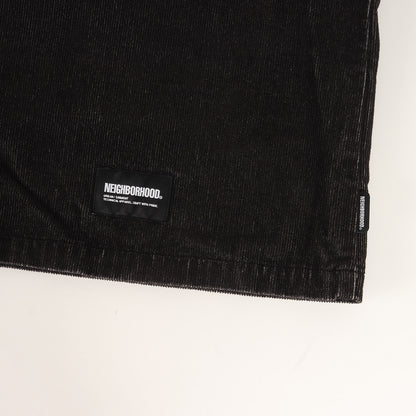 23AW マスク プリント コーデュロイ オープンカラーシャツ(MASK PRINT SHIRT LS)