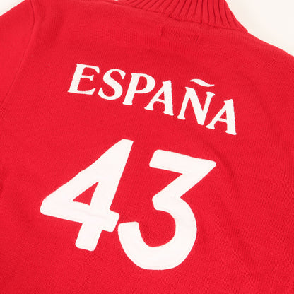 [人気モデル] スペイン ビッグポニー ダブルジップ ドライバーズ コットンニット