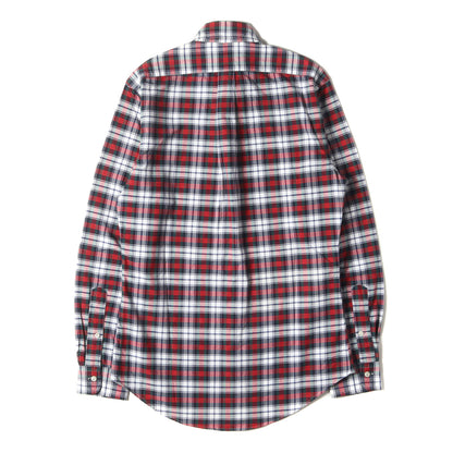 [現行タグ] オックスフォード タータンチェック ボタンダウンシャツ(CUSTOM FIT)