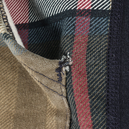 アーチロゴ タータンチェック スウェットパーカー(Plaid Pullover)