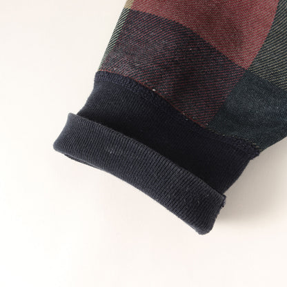 アーチロゴ タータンチェック スウェットパーカー(Plaid Pullover)