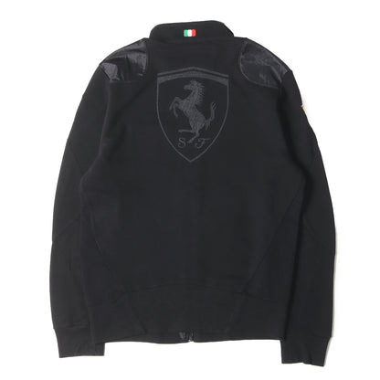×Scuderia Ferrari スウェット ジップ トラックジャケット