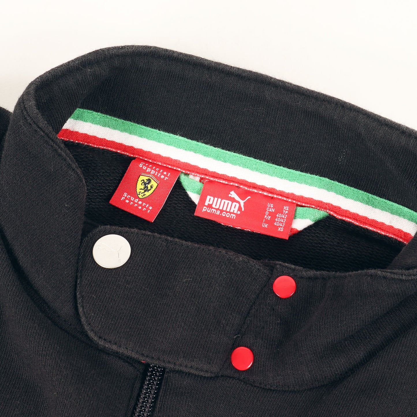 ×Scuderia Ferrari スウェット ジップ トラックジャケット