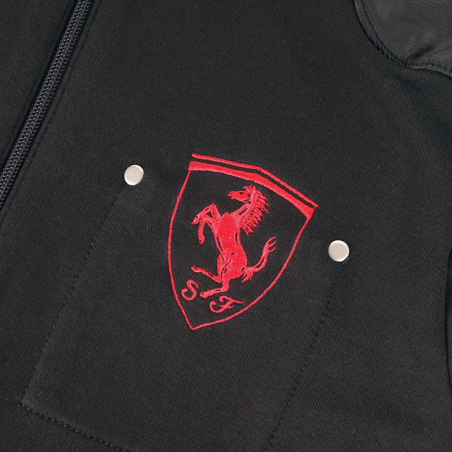 ×Scuderia Ferrari スウェット ジップ トラックジャケット