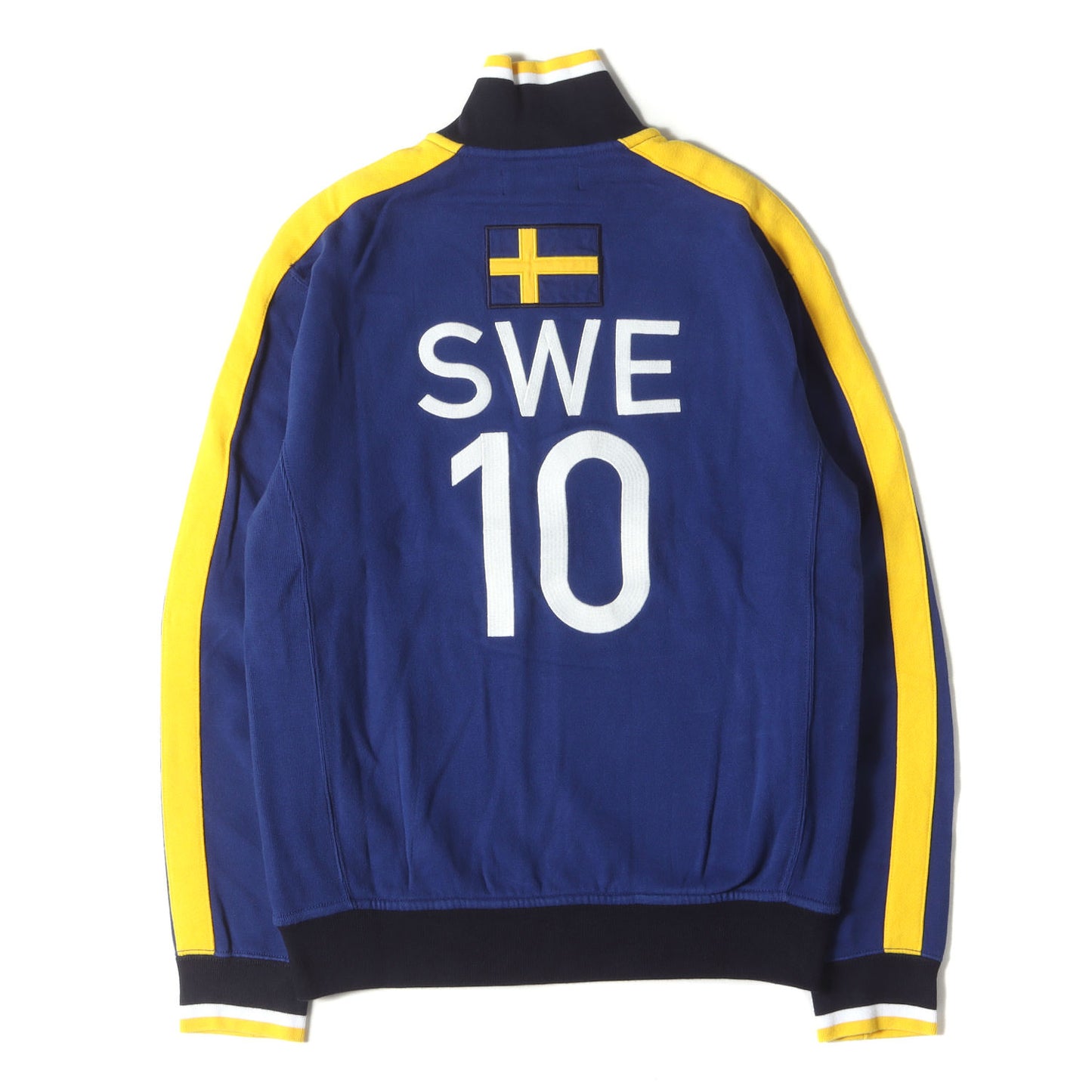 スウェーデンモデル ビッグポニー ジップ ライトウェイトスウェット