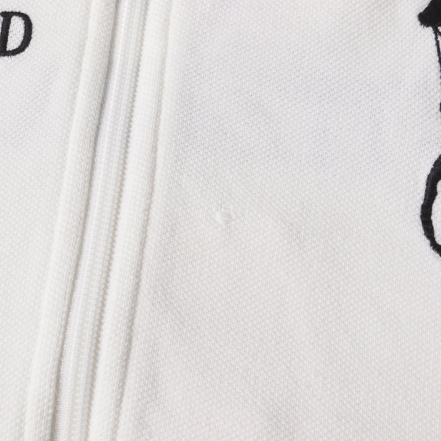 スイスモデル ビッグポニー ジップ 鹿の子スウェット