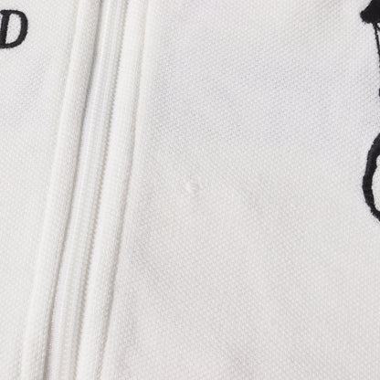 スイスモデル ビッグポニー ジップ 鹿の子スウェット