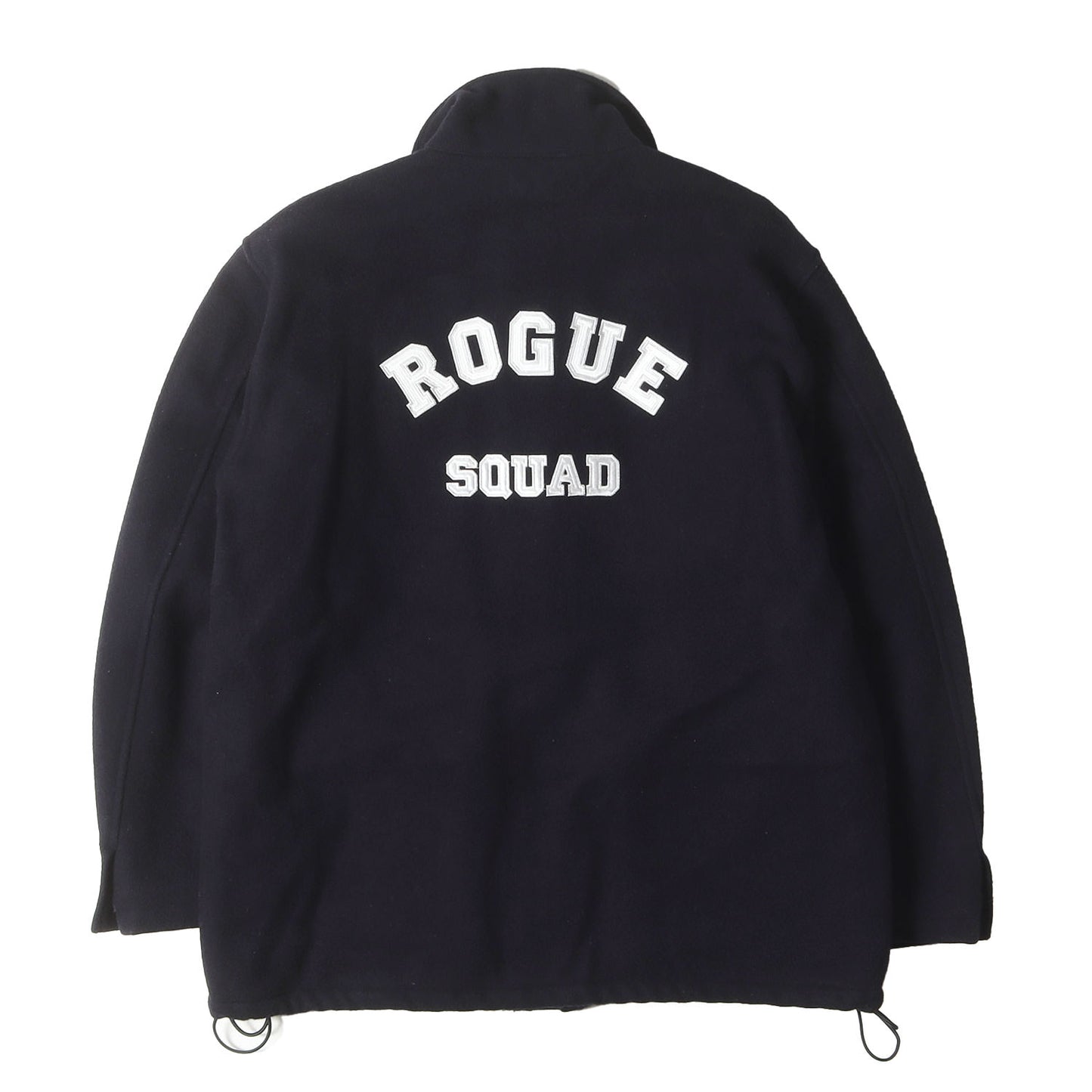 90s 初期モデル ROGUE SQUAD 裏面フリース メルトン ジップ ジャケット