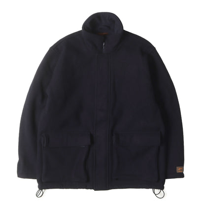 90s 初期モデル ROGUE SQUAD 裏面フリース メルトン ジップ ジャケット