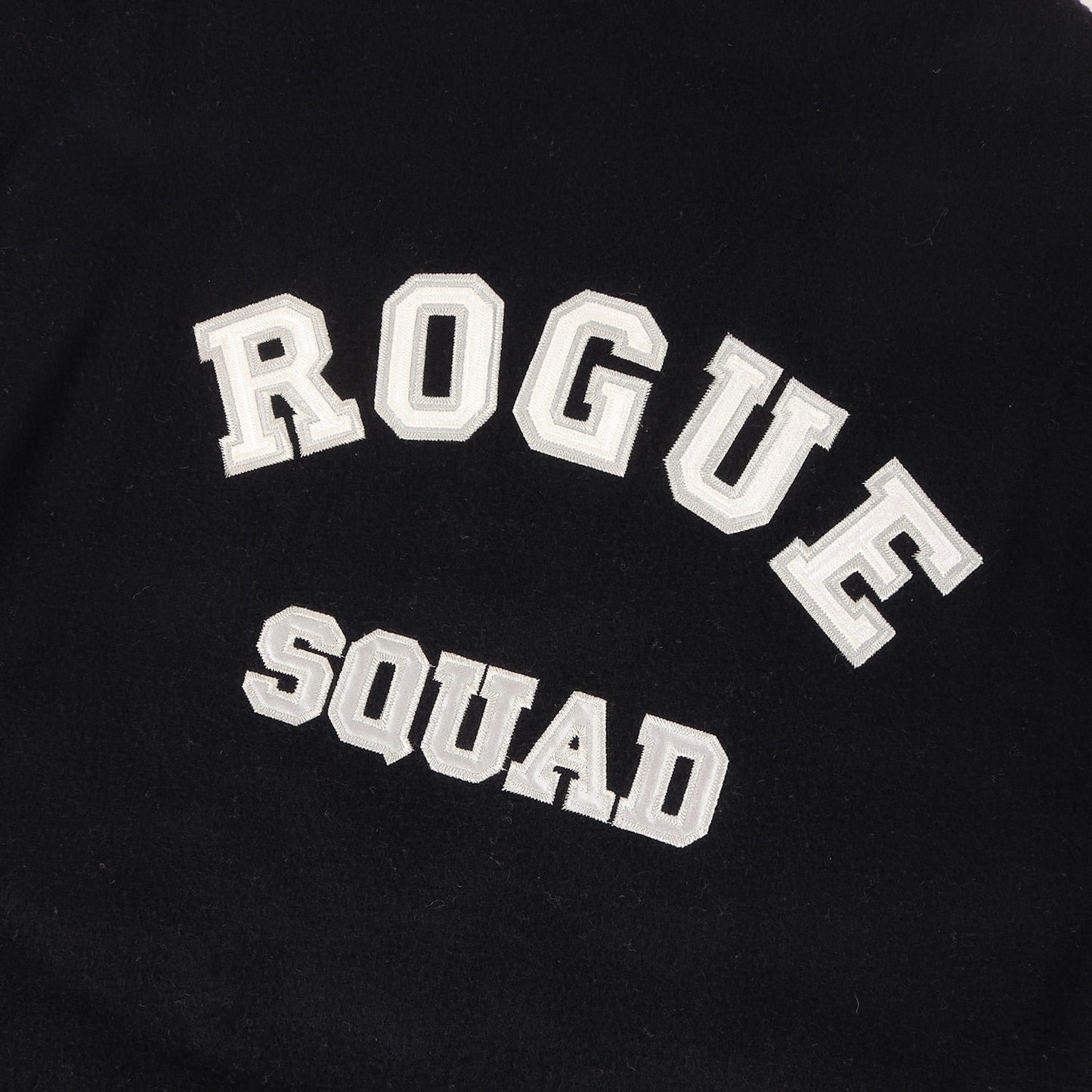90s 初期モデル ROGUE SQUAD 裏面フリース メルトン ジップ ジャケット