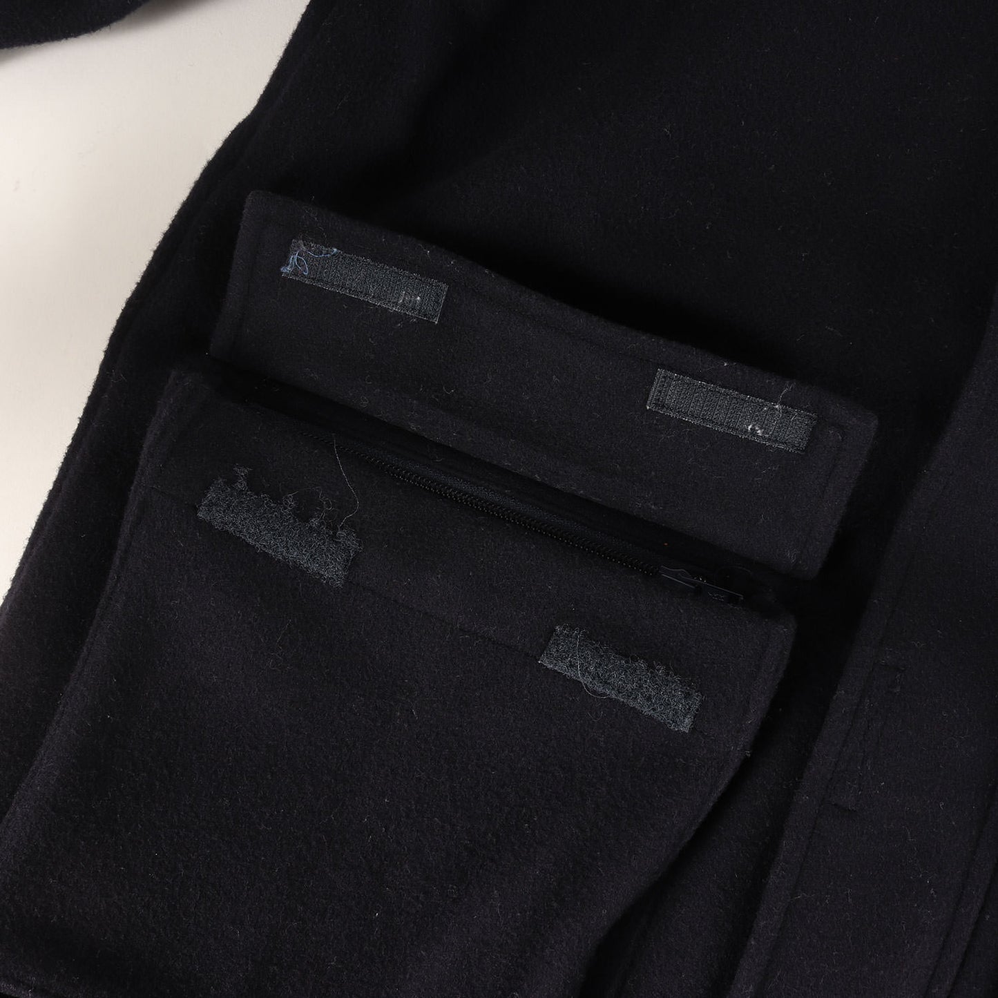 90s 初期モデル ROGUE SQUAD 裏面フリース メルトン ジップ ジャケット