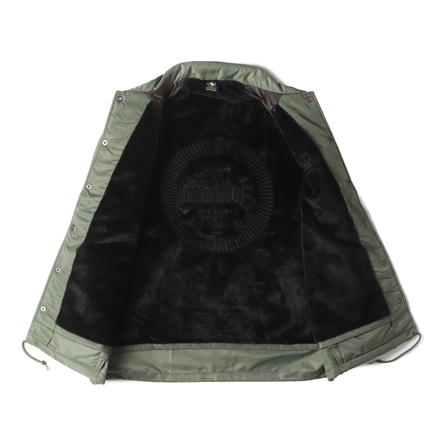 23SS ロゴ刺繍 裏ボア コーチジャケット(BOA COACH JKT SOLIDARITY)