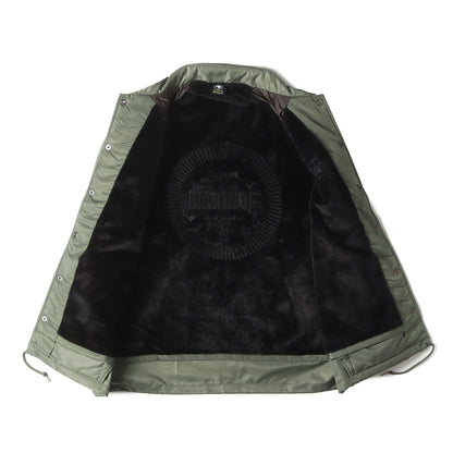 23SS ロゴ刺繍 裏ボア コーチジャケット(BOA COACH JKT SOLIDARITY)