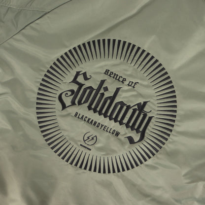 23SS ロゴ刺繍 裏ボア コーチジャケット(BOA COACH JKT SOLIDARITY)