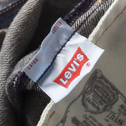 LEVI'S PREMIUM 501 Big E レザーパッチ デニムパンツ(00501-1485)