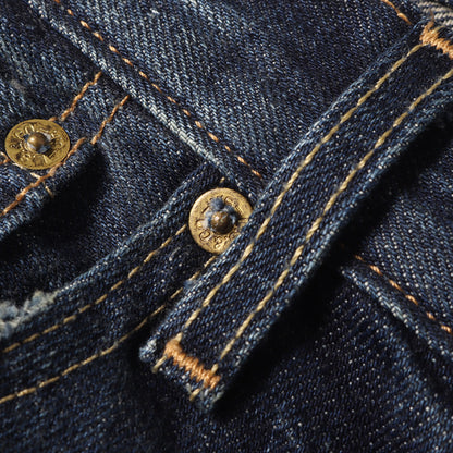 LEVI'S PREMIUM 501 Big E レザーパッチ デニムパンツ(00501-1485)