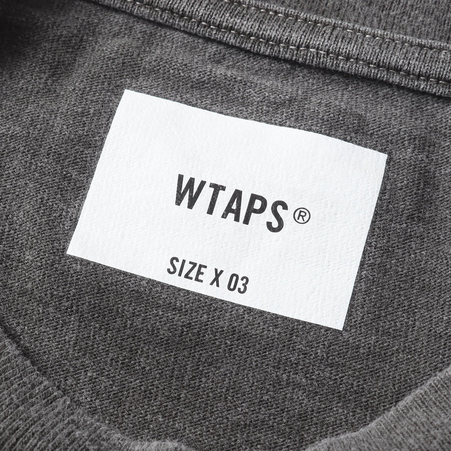 24AW バックロゴ 製品染め ロングスリーブ Tシャツ(SPEC / LS / COTTON)