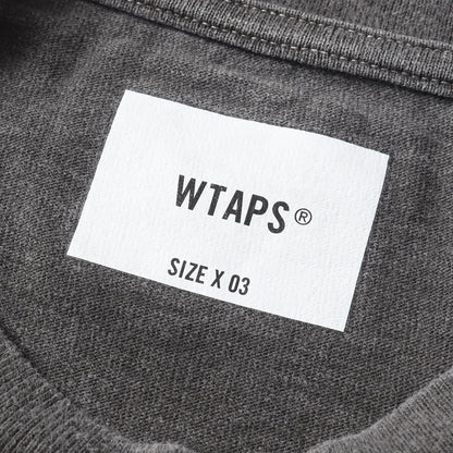 24AW バックロゴ 製品染め ロングスリーブ Tシャツ(SPEC / LS / COTTON)