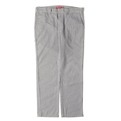 チェック ツイル ワーク チノパンツ(Work Pant)