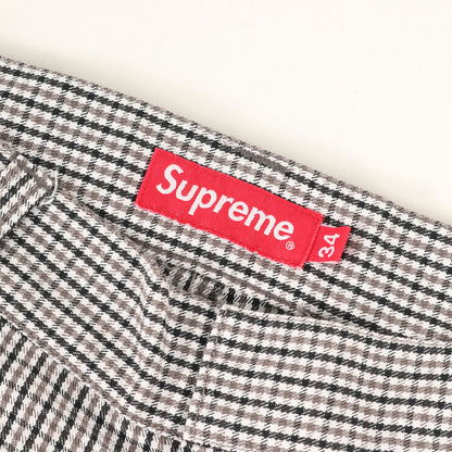 チェック ツイル ワーク チノパンツ(Work Pant)