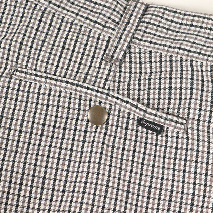 チェック ツイル ワーク チノパンツ(Work Pant)