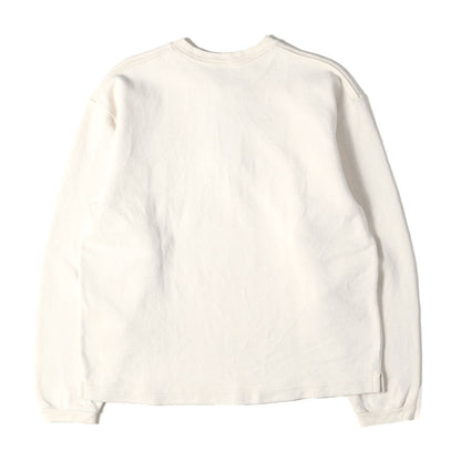 ヘンリーネック ヘビー ロングスリーブ Tシャツ(USA製)