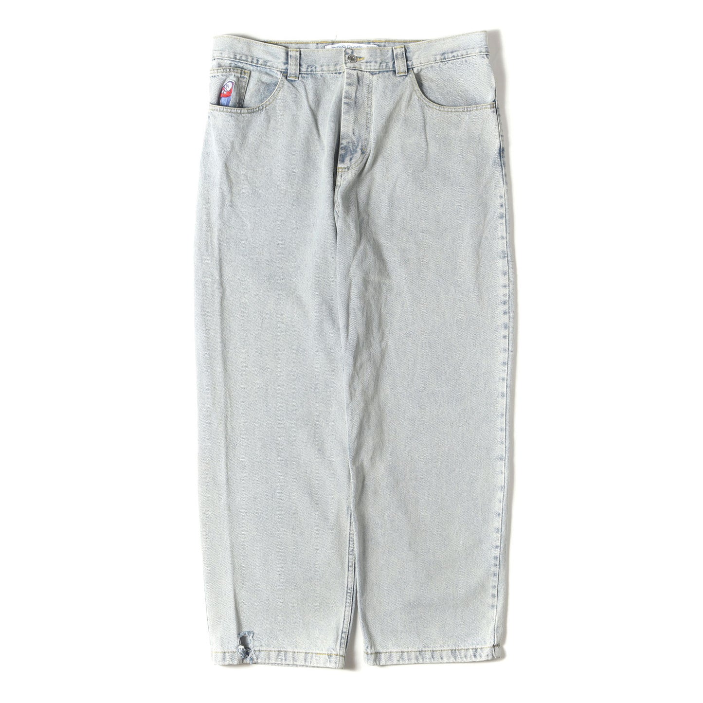 ビッグボーイ ブリーチ加工 バギー デニムパンツ(BIG BOY PANTS)