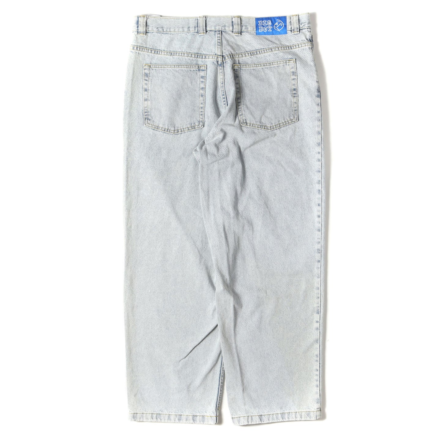 ビッグボーイ ブリーチ加工 バギー デニムパンツ(BIG BOY PANTS)