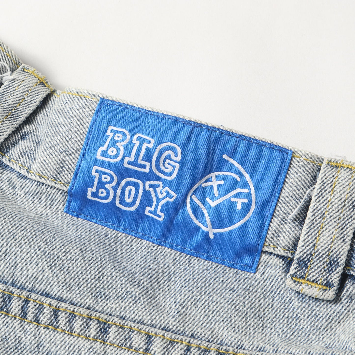 ビッグボーイ ブリーチ加工 バギー デニムパンツ(BIG BOY PANTS)