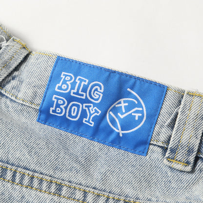 ビッグボーイ ブリーチ加工 バギー デニムパンツ(BIG BOY PANTS)
