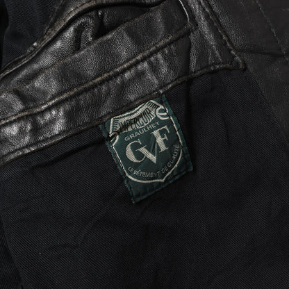 [雰囲気抜群] 60s レザー ファイヤーマンジャケット / GVF IMPERCUIR GRAULHET レザーコート