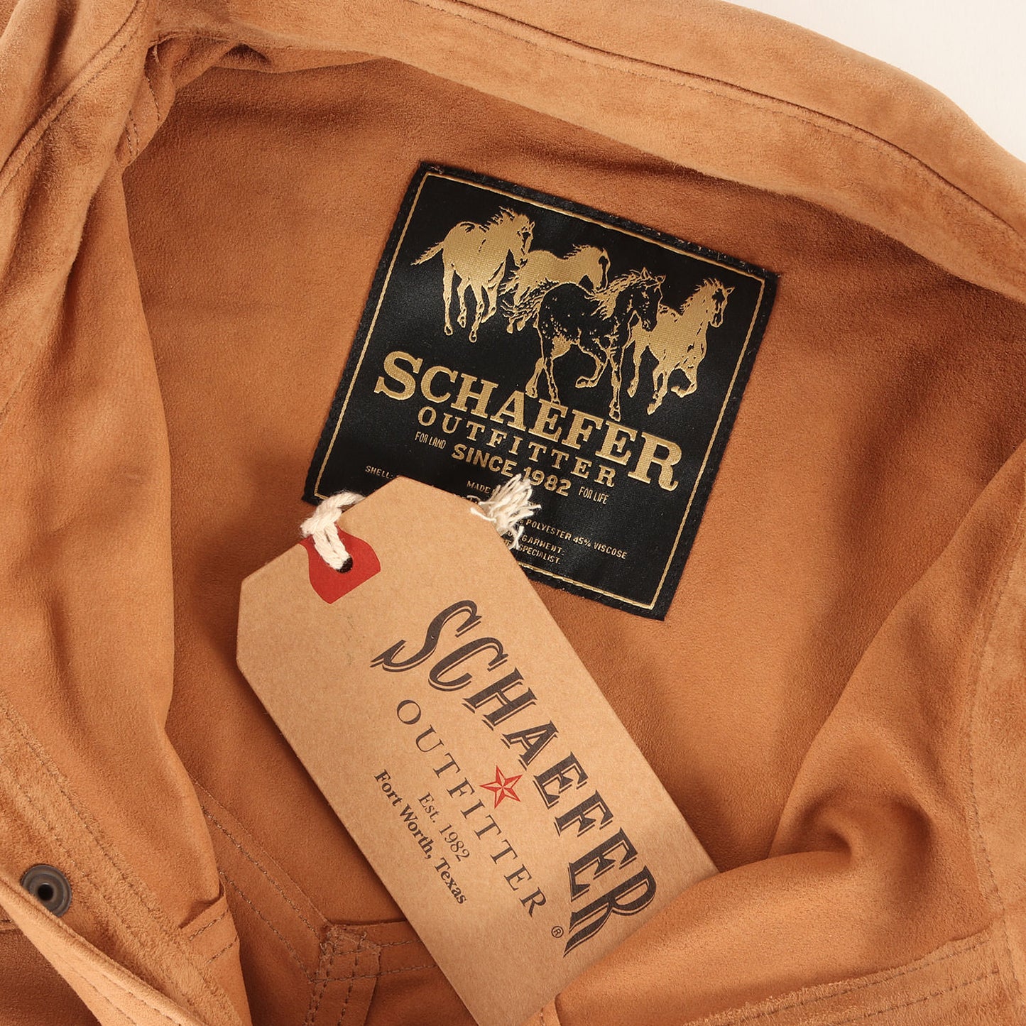 ゴートスウェード ウエスタン スナップボタン オーバーシャツ (Suede Overshirt)