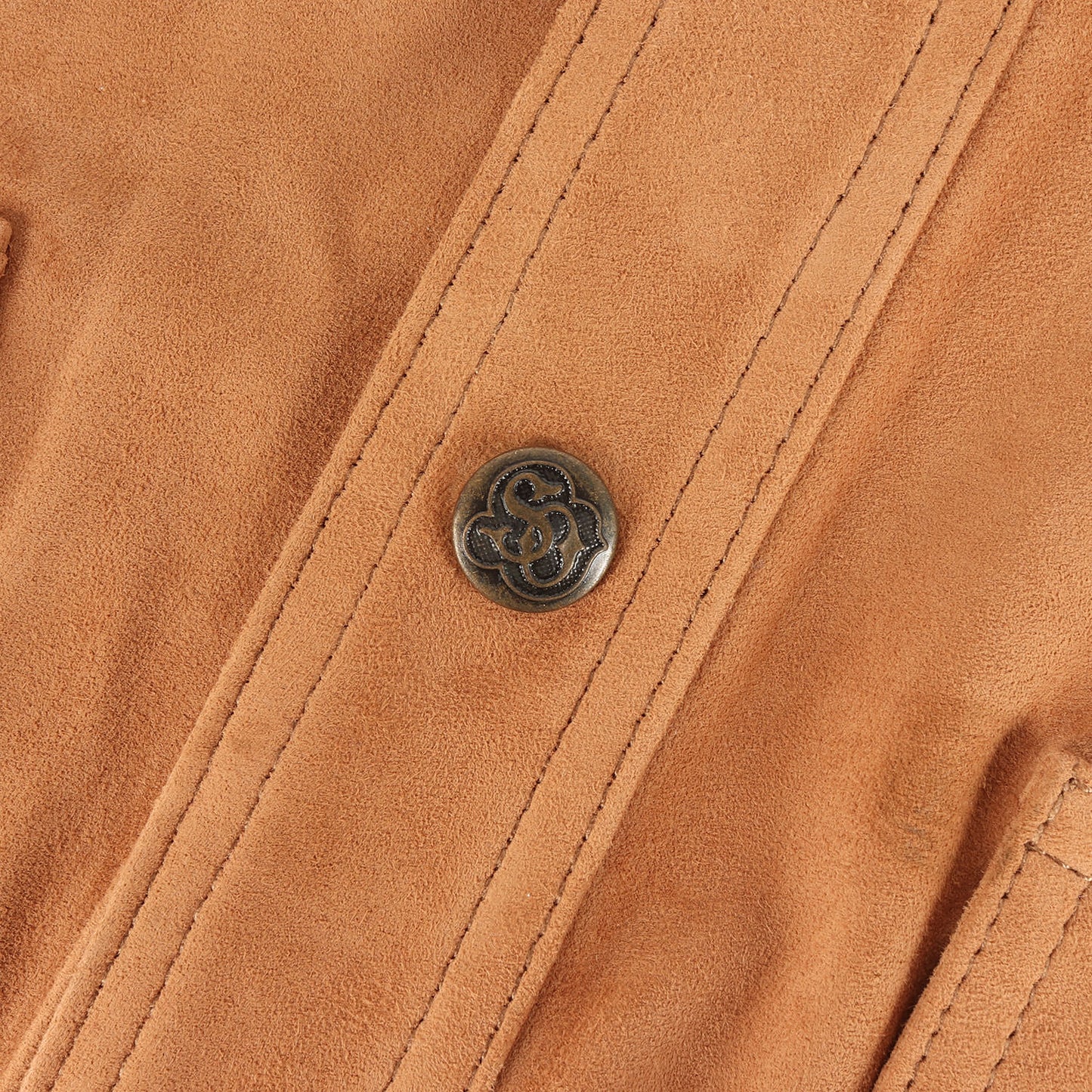 ゴートスウェード ウエスタン スナップボタン オーバーシャツ (Suede Overshirt)