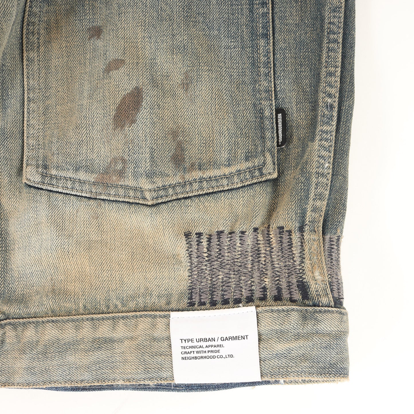 25SS	ヴィンテージリペア加工 1stタイプ サベージ デニムジャケット (SAVAGE DENIM TYPE-1 JACKET MOD)